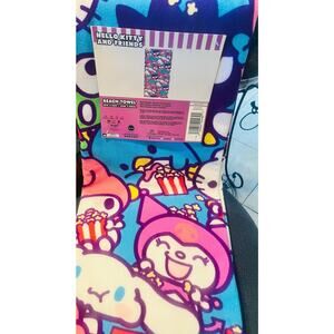 Hello kitty popcorn party beach towel 30 by 60